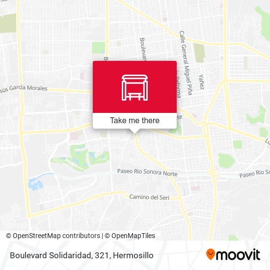 Boulevard Solidaridad, 321 map
