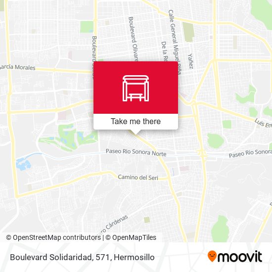 Mapa de Boulevard Solidaridad, 571