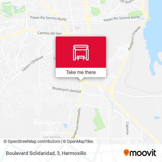 Boulevard Solidaridad, 3 map