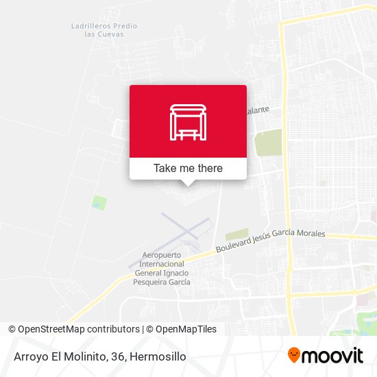Mapa de Arroyo El Molinito, 36