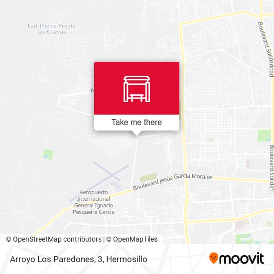 Mapa de Arroyo Los Paredones, 3
