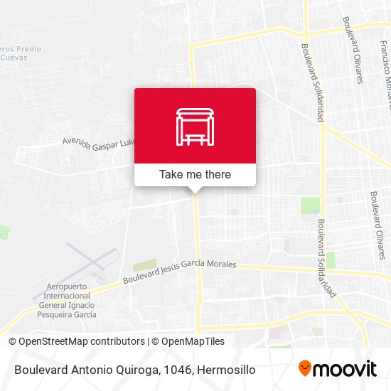 Boulevard Antonio Quiroga, 1046 map