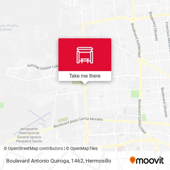 Boulevard Antonio Quiroga, 1462 map