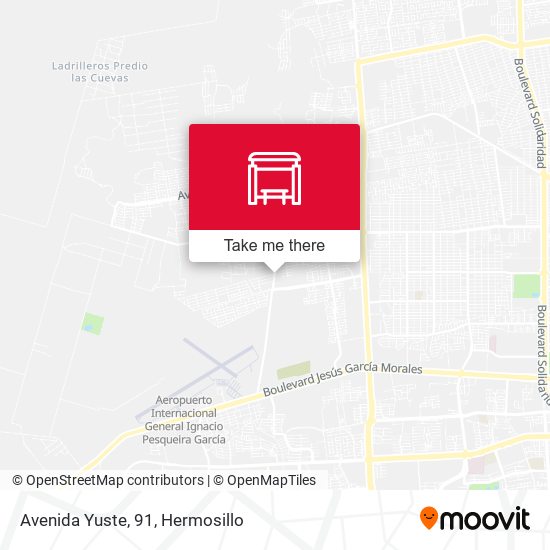 Mapa de Avenida Yuste, 91