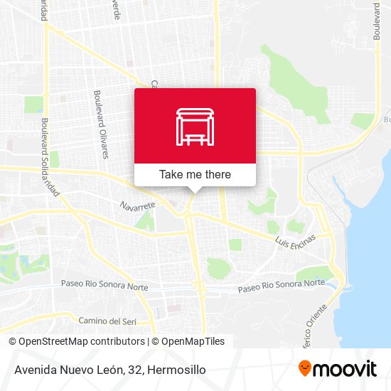 Avenida Nuevo León, 32 map