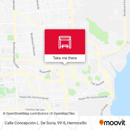 Mapa de Calle Concepción L. De Soria, 99-S