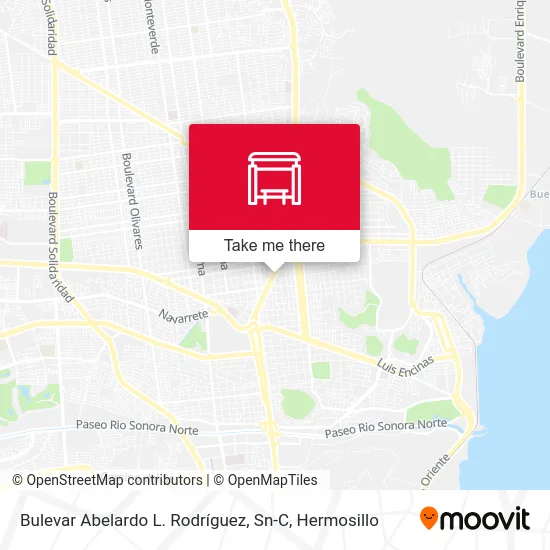 Bulevar Abelardo L. Rodríguez, Sn-C map