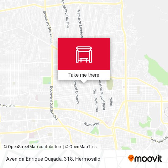 Avenida Enrique Quijada, 318 map