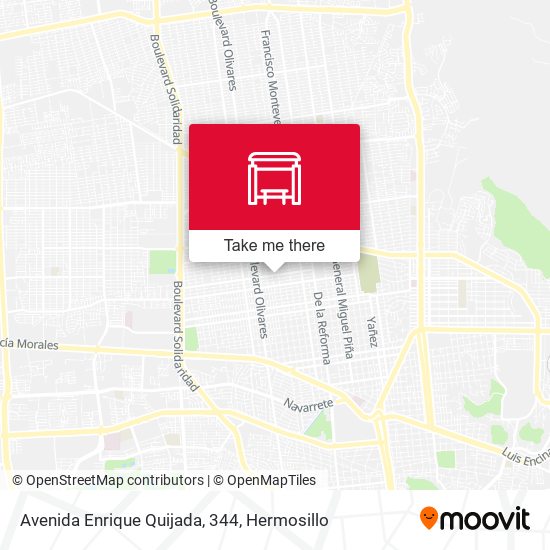 Mapa de Avenida Enrique Quijada, 344