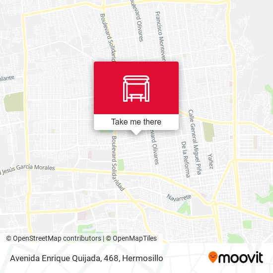 Avenida Enrique Quijada, 468 map