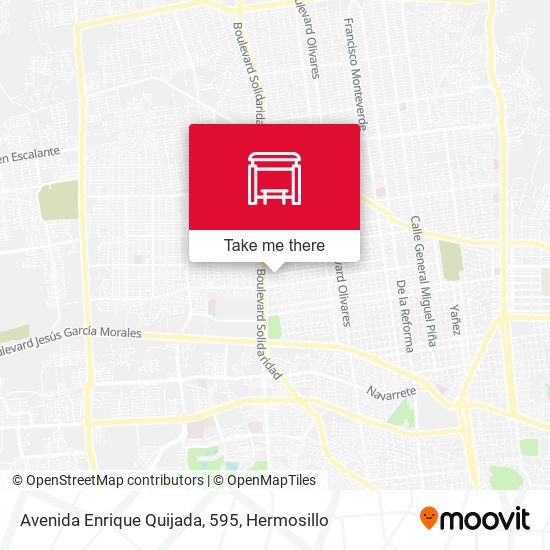 Avenida Enrique Quijada, 595 map