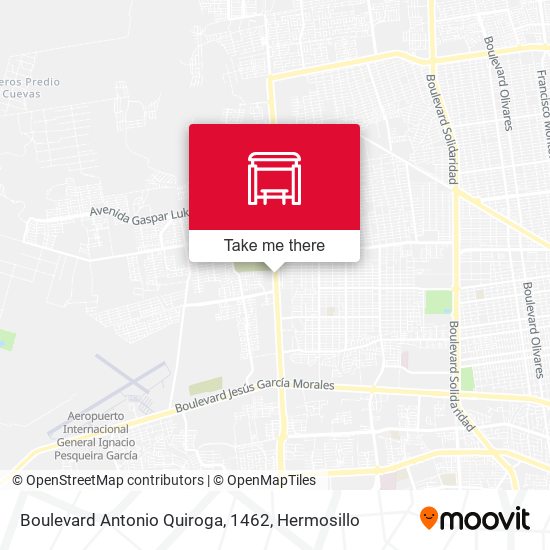 Boulevard Antonio Quiroga, 1462 map