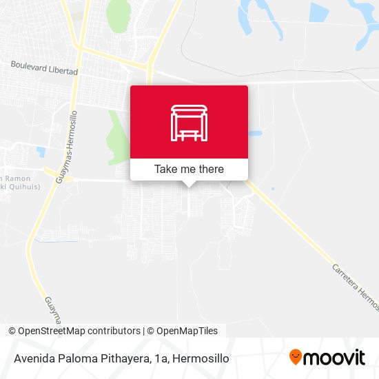 Avenida Paloma Pithayera, 1a map