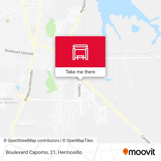 Boulevard Capomo, 21 map