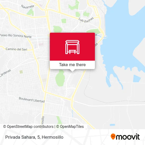 Privada Sahara, 5 map