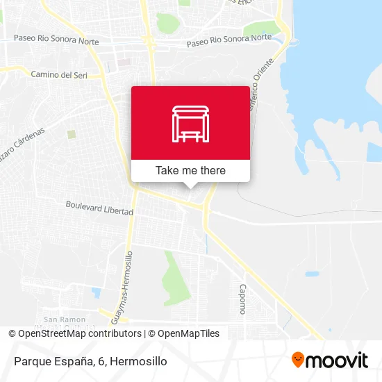 Parque España, 6 map