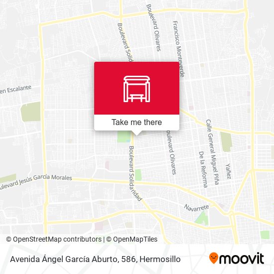 Avenida Ángel García Aburto, 586 map