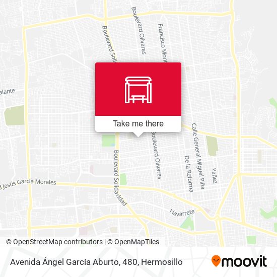 Avenida Ángel García Aburto, 480 map