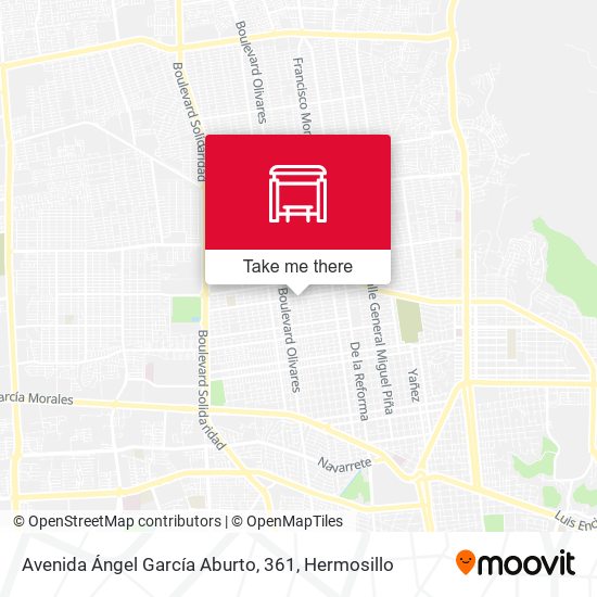 Avenida Ángel García Aburto, 361 map