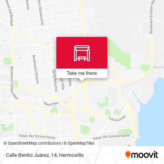 Calle Benito Juárez, 14 map