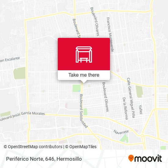 Periférico Norte, 646 map