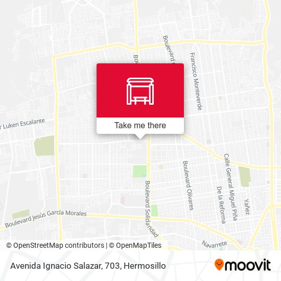 Avenida Ignacio Salazar, 703 map