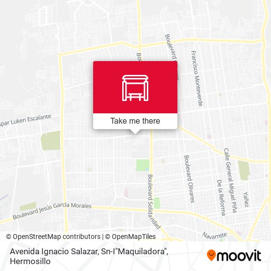 Avenida Ignacio Salazar, Sn-I"Maquiladora" map