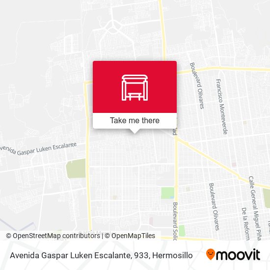 Mapa de Avenida Gaspar Luken Escalante, 933
