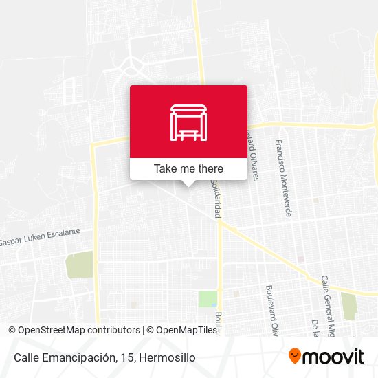 Calle Emancipación, 15 map