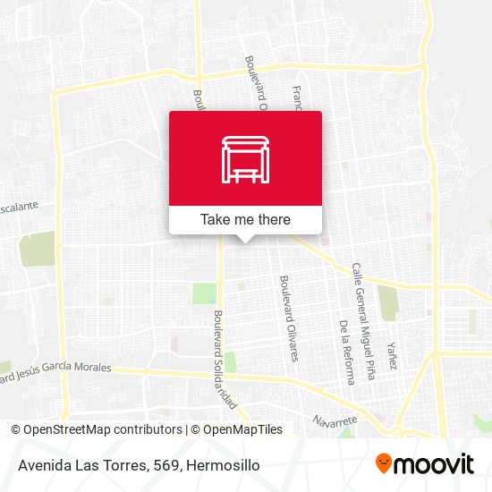 Avenida Las Torres, 569 map