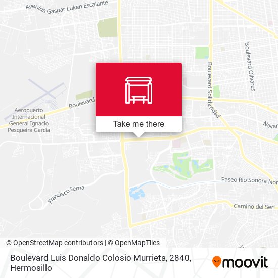 Boulevard Luis Donaldo Colosio Murrieta, 2840 map