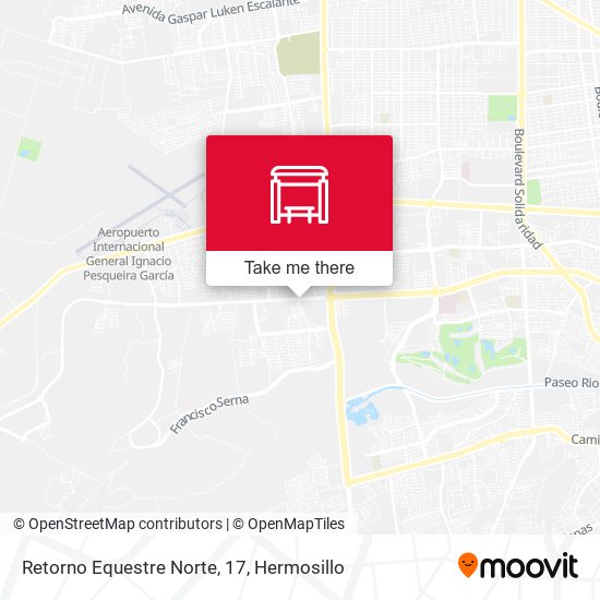 Mapa de Retorno Equestre Norte, 17