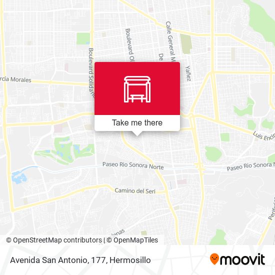 Avenida San Antonio, 177 map