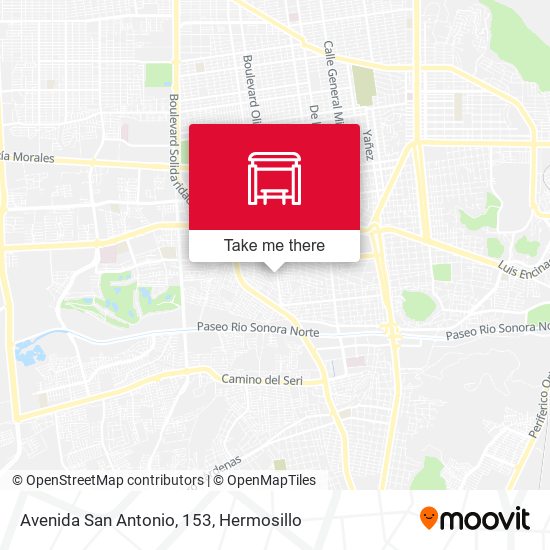 Mapa de Avenida San Antonio, 153