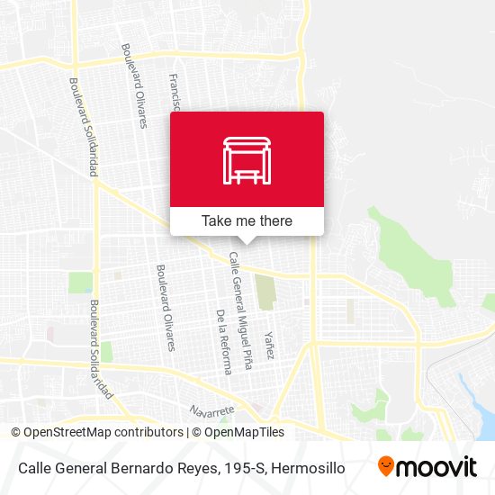 Mapa de Calle General Bernardo Reyes, 195-S
