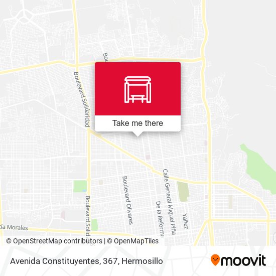 Mapa de Avenida Constituyentes, 367