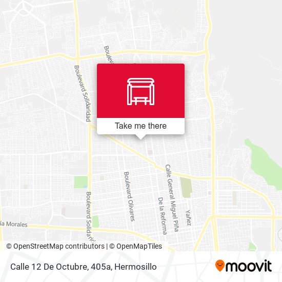 Calle 12 De Octubre, 405a map
