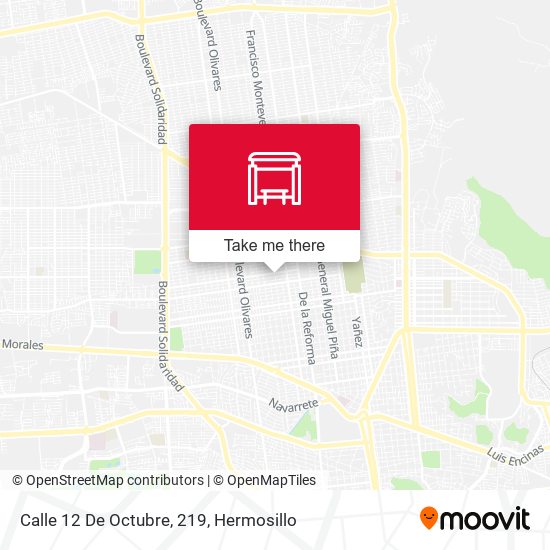Calle 12 De Octubre, 219 map