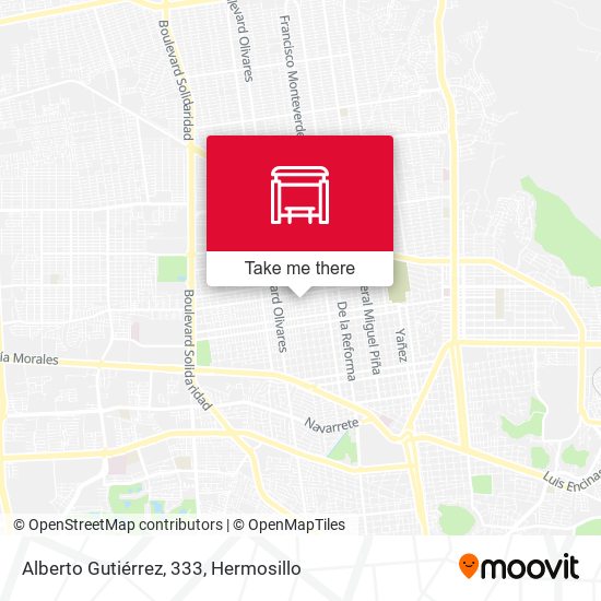 Alberto Gutiérrez, 333 map