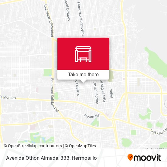 Mapa de Avenida Othon Almada, 333