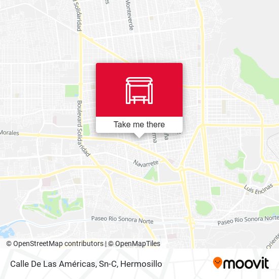 Calle De Las Américas, Sn-C map