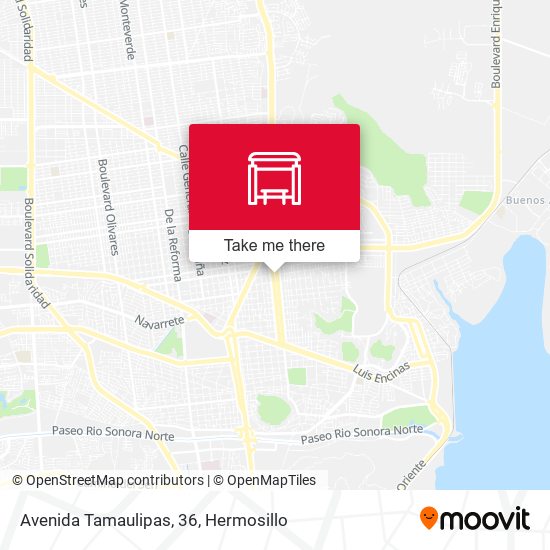 Avenida Tamaulipas, 36 map