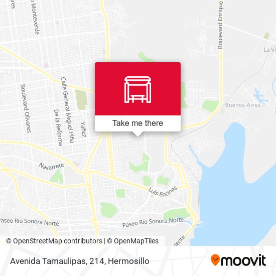 Avenida Tamaulipas, 214 map