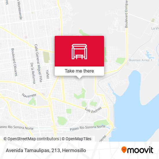 Avenida Tamaulipas, 213 map