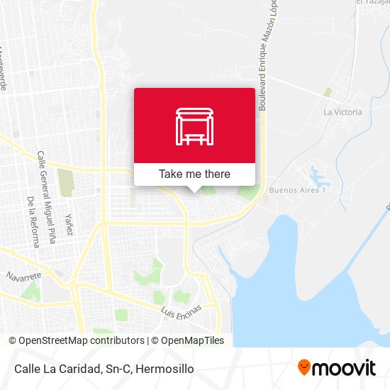 Mapa de Calle La Caridad, Sn-C