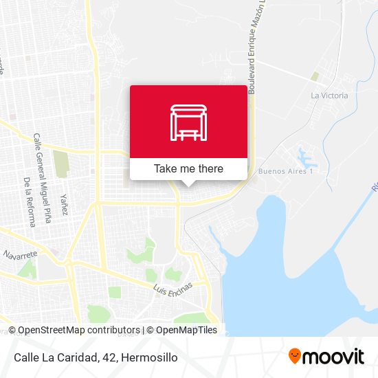 Mapa de Calle La Caridad, 42