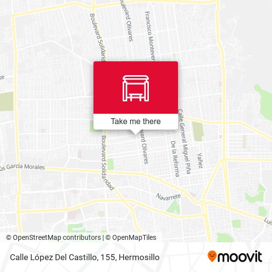 Mapa de Calle López Del Castillo, 155