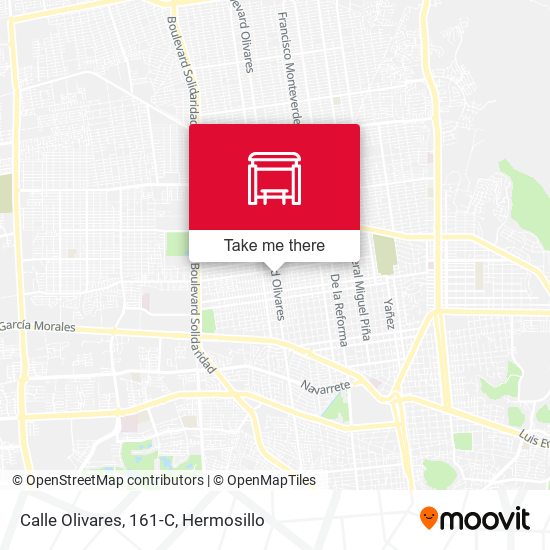 Calle Olivares, 161-C map