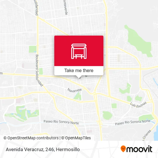 Avenida Veracruz, 246 map