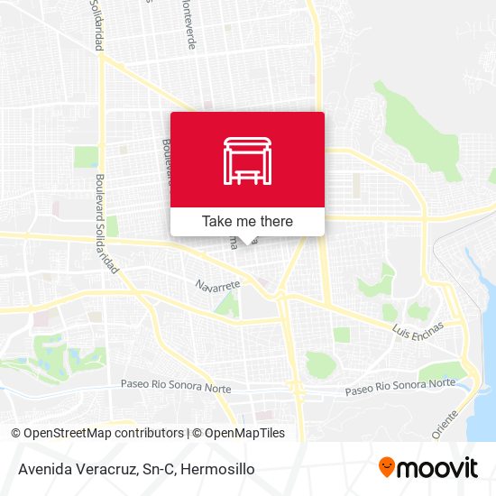 Avenida Veracruz, Sn-C map